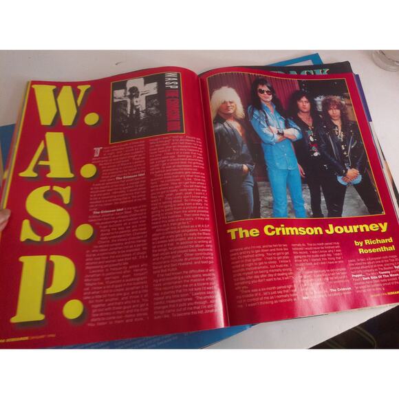 Screamer Magazine Heavy Metal November 93 January 94 October 92 SET OF 3 - Picture 5 of 10